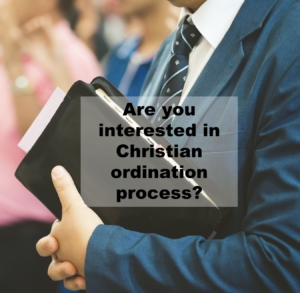 Legitimate Minister Ordination
