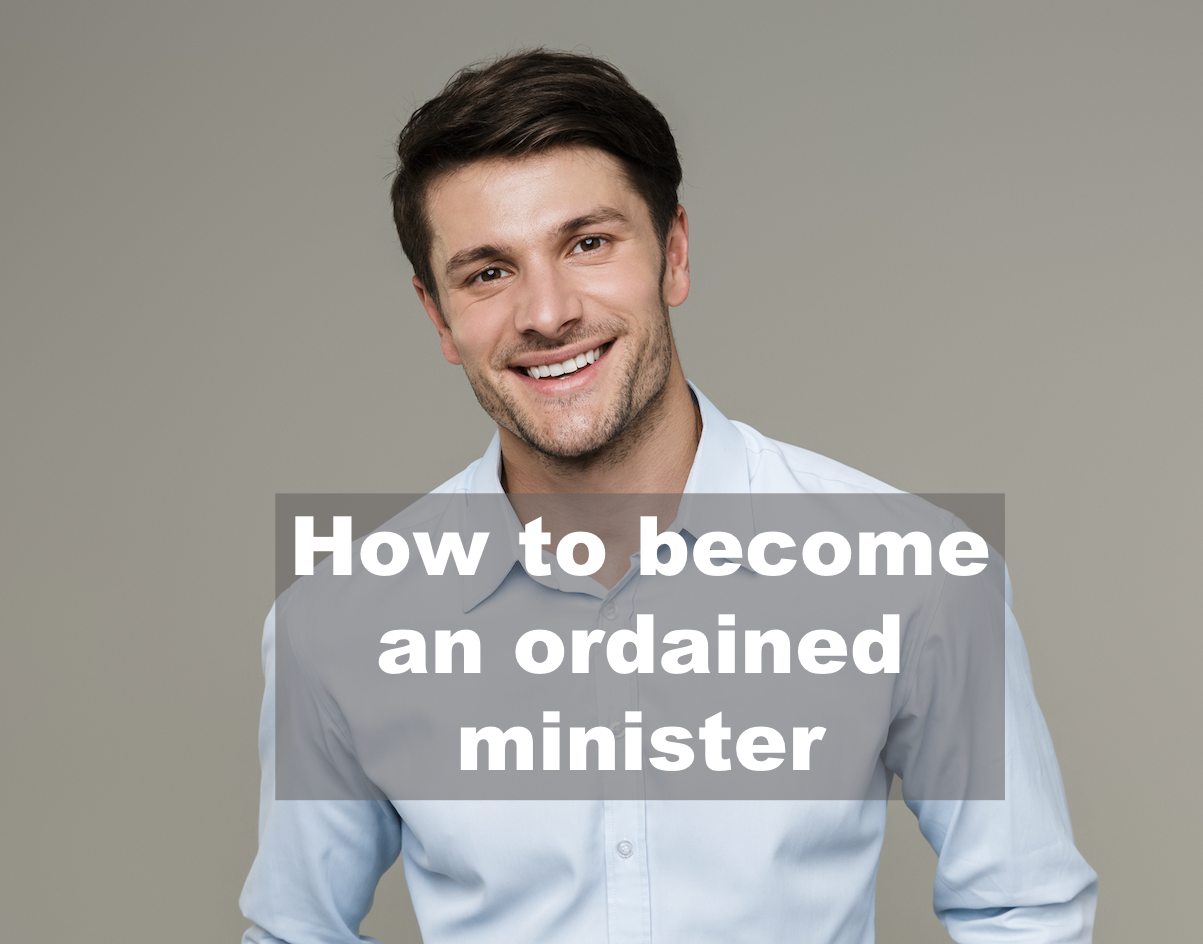 How to an ordained minister Start Free Classes online