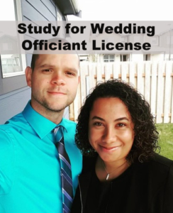 Wedding Officiant License