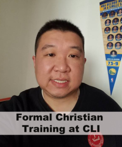 Formal Christian Training