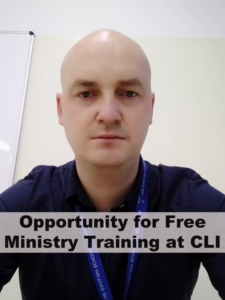 Opportunity for Ministry Training