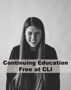 Continuing education free at CLI