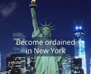 Become ordained in New York