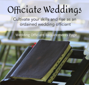 Wedding Officiant Requirements