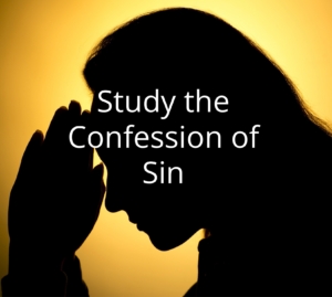 Study Confession of Sin