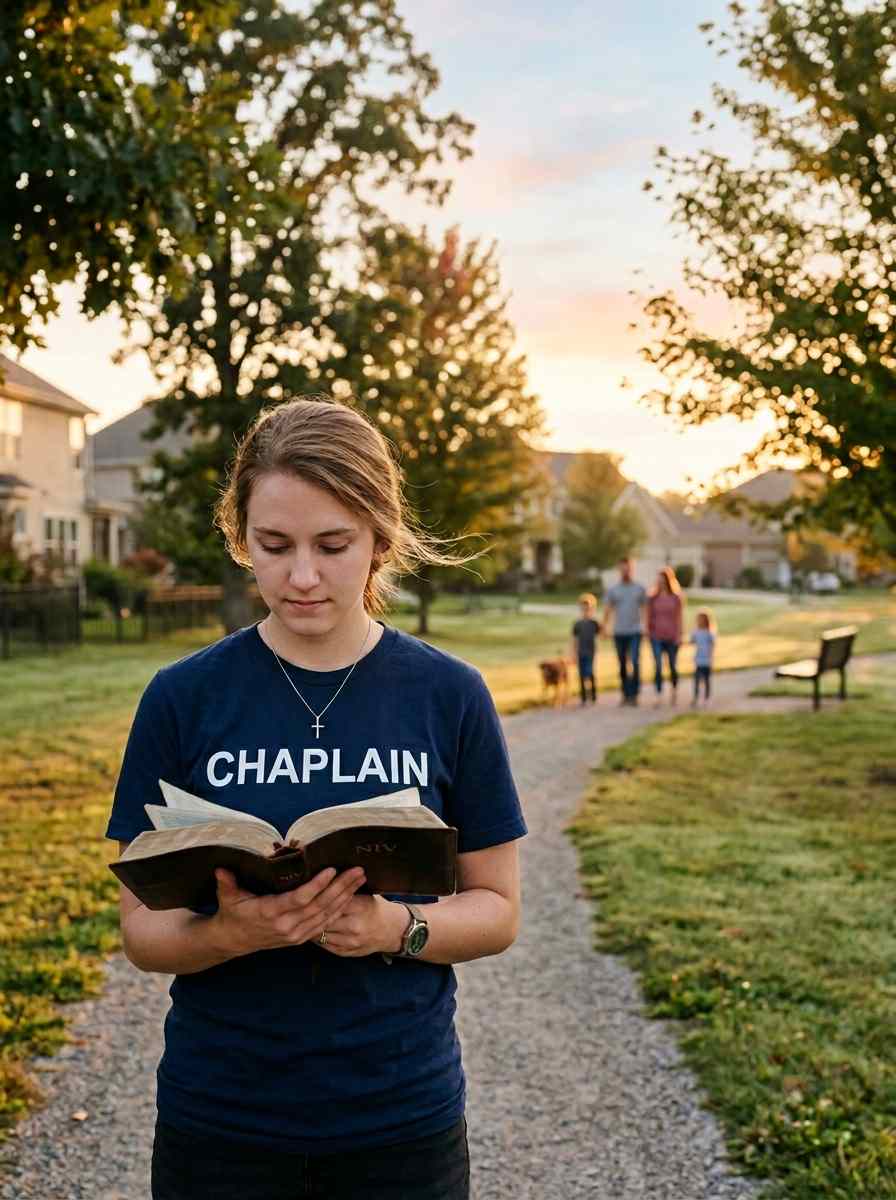 Community chaplain student studying community chaplain training through Christian Leaders Institute.